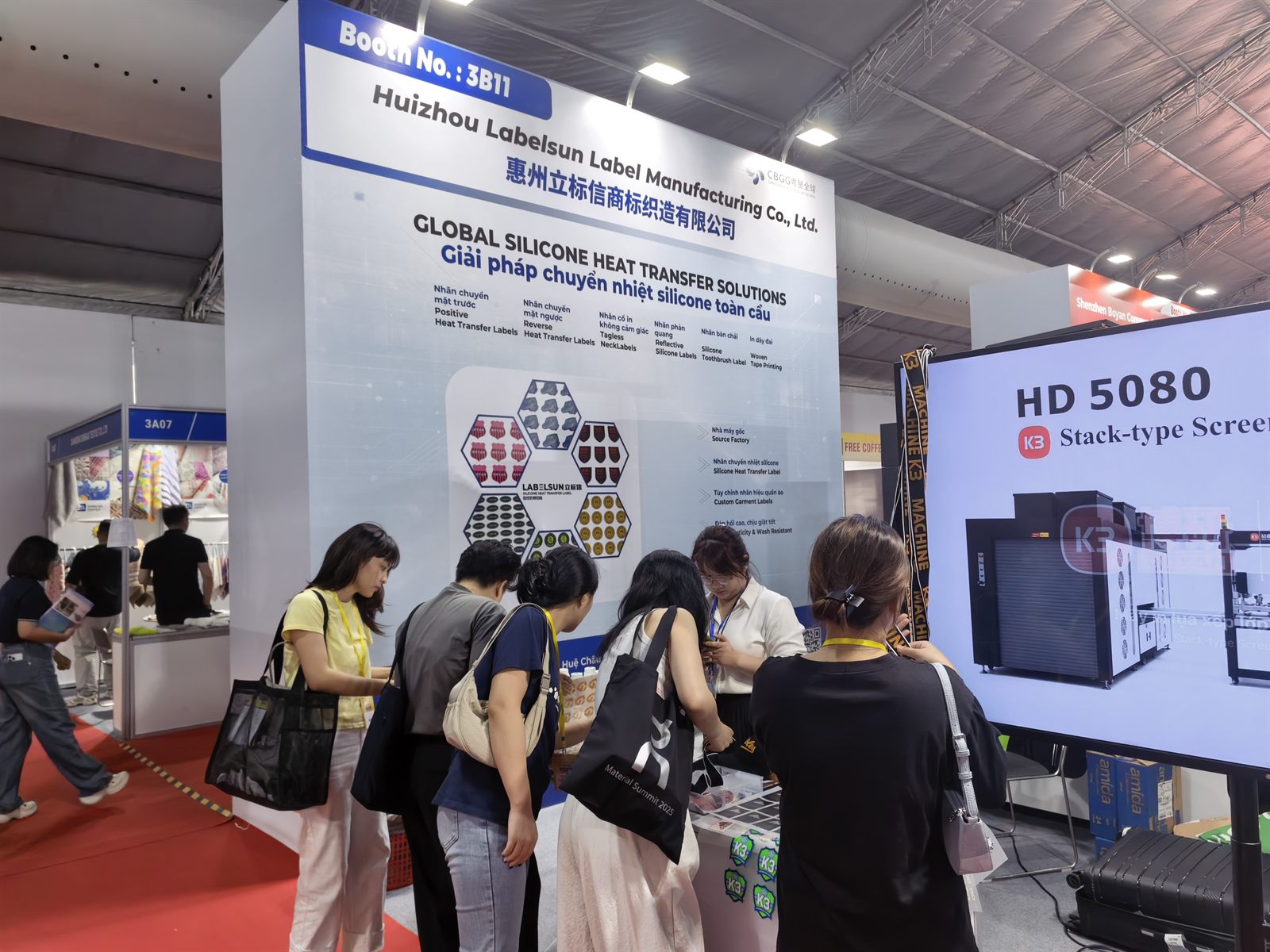 HD 5080 机型展示与样板台